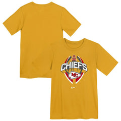 Nike Kansas City Chiefs Preschool Icon Legend Dri-FIT T-Shirt Gold