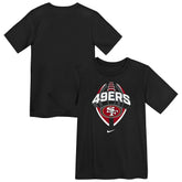 Nike San Francisco 49ers Preschool Icon Legend Dri-FIT T-Shirt Black