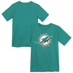Nike Miami Dolphins Preschool Primary Logo Legend Performance T-Shirt Aqua