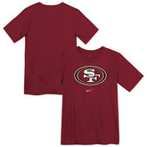 Nike San Francisco 49ers Preschool Primary Logo Legend Performance T-Shirt Scarlet