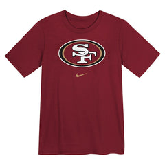Nike San Francisco 49ers Preschool Primary Logo Legend Performance T-Shirt Scarlet