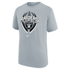 Nike Las Vegas Raiders Youth Icon Legend T-Shirt Gray
