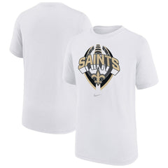 Nike New Orleans Saints Youth Icon Legend T-Shirt White