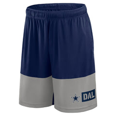 Fanatics Dallas Cowboys Big & Tall Best of the Best Performance Shorts Navy/Silver