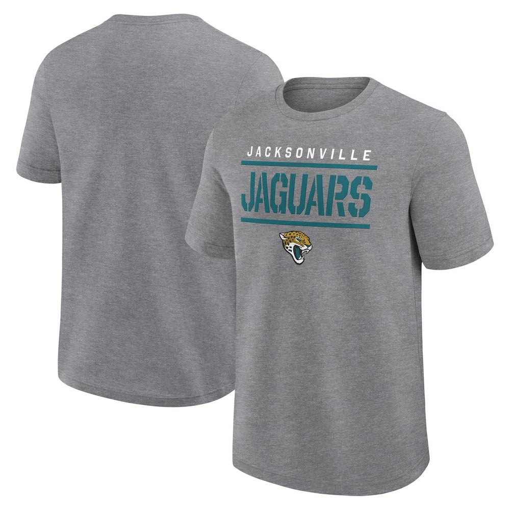 Fanatics Jacksonville Jaguars Big & Tall Top Notch T-Shirt Heather Gray