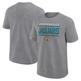 Fanatics Jacksonville Jaguars Big & Tall Top Notch T-Shirt Heather Gray