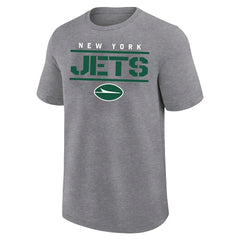 Fanatics New York Jets Big & Tall Top Notch T-Shirt Heather Gray