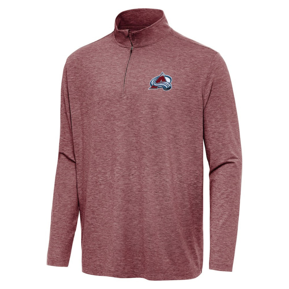Colorado Avalanche Antigua Hunk Quarter-Zip Top - Burgundy - NHL 202233503