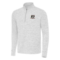 Anaheim Ducks Antigua Cause Quarter-Zip Top - Gray - NHL 202233663