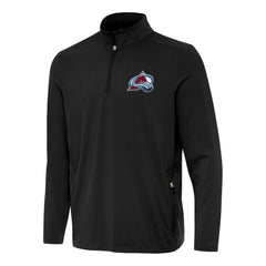 Colorado Avalanche Antigua Perilous Quarter-Zip Sweatshirt - Black - NHL 202233981