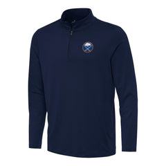 Buffalo Sabres Antigua Reprocess Quarter-Zip Top - Navy - NHL 202234084