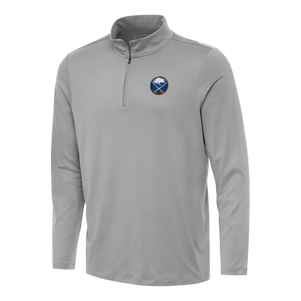 Buffalo Sabres Antigua Reprocess Quarter-Zip Top - Gray - NHL 202234088