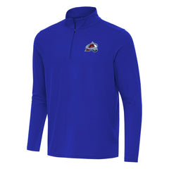 Colorado Avalanche Antigua Intent Quarter-Zip Top - Royal - NHL 202234364