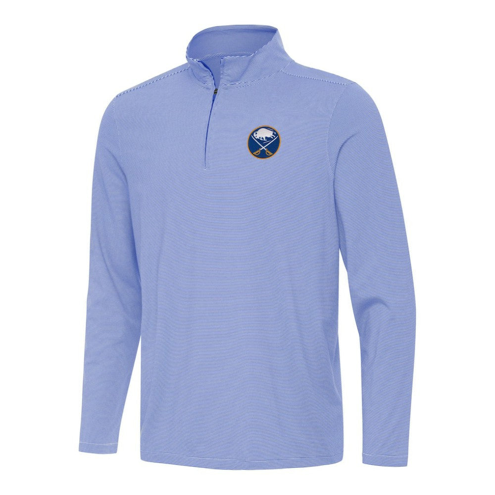 Buffalo Sabres Antigua Twine Quarter-Zip Top - Royal - NHL 202234670