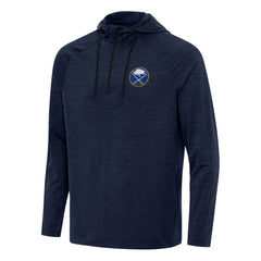 Buffalo Sabres Antigua Spikes Quarter-Zip Hoodie - Heather Navy - NHL 202234799