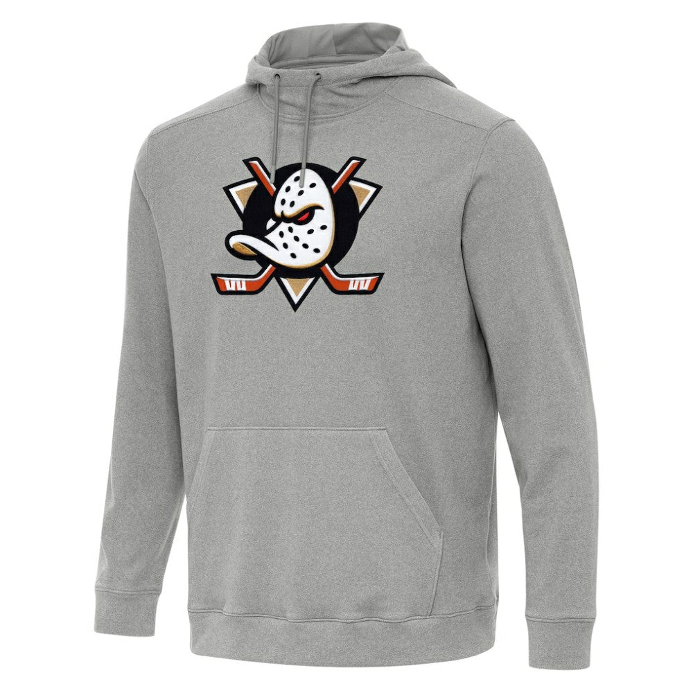 Anaheim Ducks Antigua Cloud Pullover Hoodie - Heather Gray - NHL 202234885