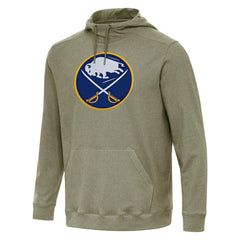 Buffalo Sabres Antigua Cloud Pullover Hoodie - Olive - NHL 202234900