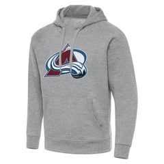 Colorado Avalanche Antigua Big & Tall Victory Pullover Hoodie - Heather Gray - NHL 202235046