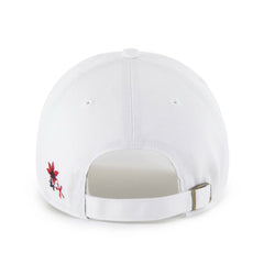 Boston Red Sox '47 Women's Flower Power Clean Up Adjustable Hat - White - 47 brand Online
