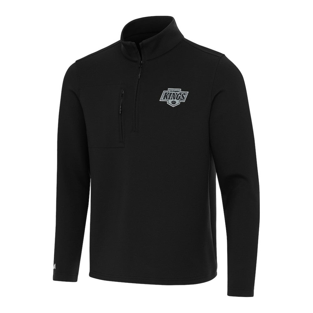 Los Angeles Kings Antigua Insider Quarter-Zip Top - Black - NHL 202235753