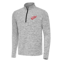 Detroit Red Wings Antigua Cause Quarter-Zip Top - Black - NHL 202235844