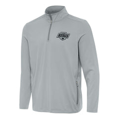 Los Angeles Kings Antigua Perilous Quarter-Zip Sweatshirt - Gray - NHL 202236196
