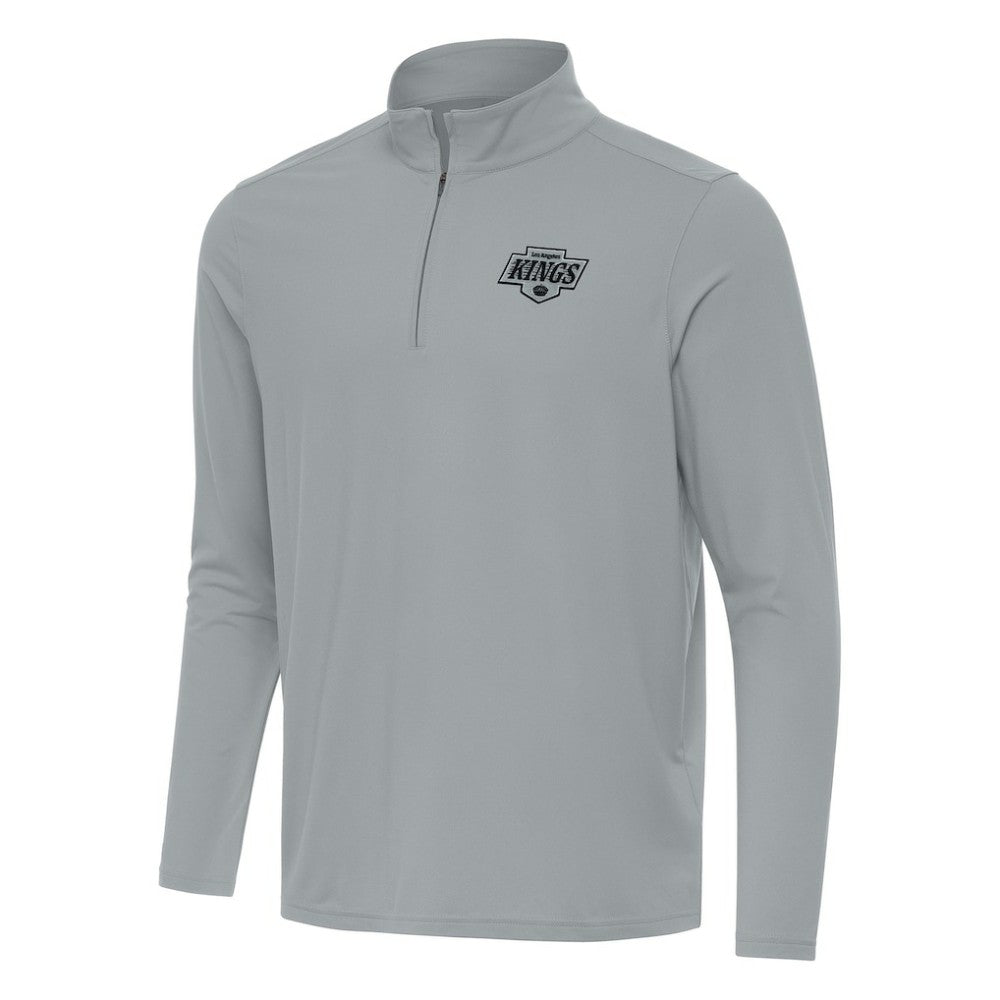 Los Angeles Kings Antigua Intent Quarter-Zip Top - Gray - NHL 202236544