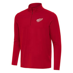 Detroit Red Wings Antigua Intent Quarter-Zip Top - Red - NHL 202236549