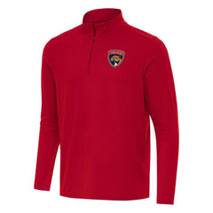 Florida Panthers Antigua Intent Quarter-Zip Top - Red - NHL 202236561