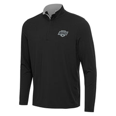Los Angeles Kings Antigua Content Quarter-Zip Pullover Top - Black/Gray - NHL 202236947