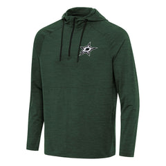 Dallas Stars Antigua Spikes Quarter-Zip Hoodie - Hunter Green - NHL 202237054