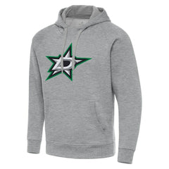 Dallas Stars Antigua Big & Tall Victory Pullover Hoodie - Heather Gray - NHL 202237281