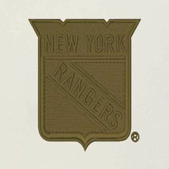 New York Rangers Antigua Intrepid Sand Raglan Long Sleeve Hoodie T-Shirt - Cream/Olive - NHL 202253450