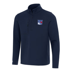 New York Rangers Antigua Insider Quarter-Zip Top - Navy - NHL 202253642