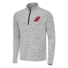 New Jersey Devils Antigua Cause Quarter-Zip Top - Black - NHL 202253749