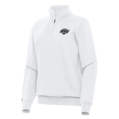 Los Angeles Kings Antigua Women's Victory Quarter-Zip Sweatshirt - White - NHL 202254127