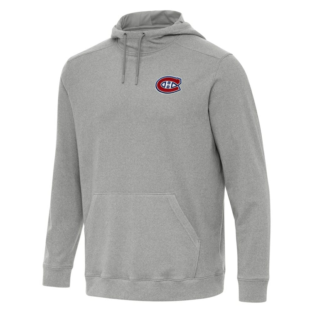 Montreal Canadiens Antigua Cloud Pullover Hoodie - Heather Gray - NHL 202254490