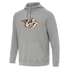 Nashville Predators Antigua Cloud Pullover Hoodie - Heather Gray - NHL 202255086