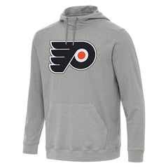 Philadelphia Flyers Antigua Cloud Pullover Hoodie - Heather Gray - NHL 202258654