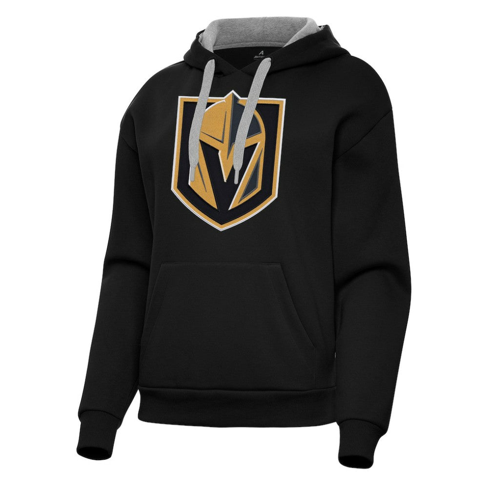 Vegas Golden Knights Antigua Women's Victory Pullover Hoodie - Black - NHL 202258877