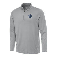 Toronto Maple Leafs Antigua Reprocess Quarter-Zip Top - Gray - NHL 202259599