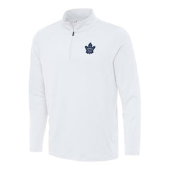 Toronto Maple Leafs Antigua Reprocess Quarter-Zip Top - White - NHL 202259624