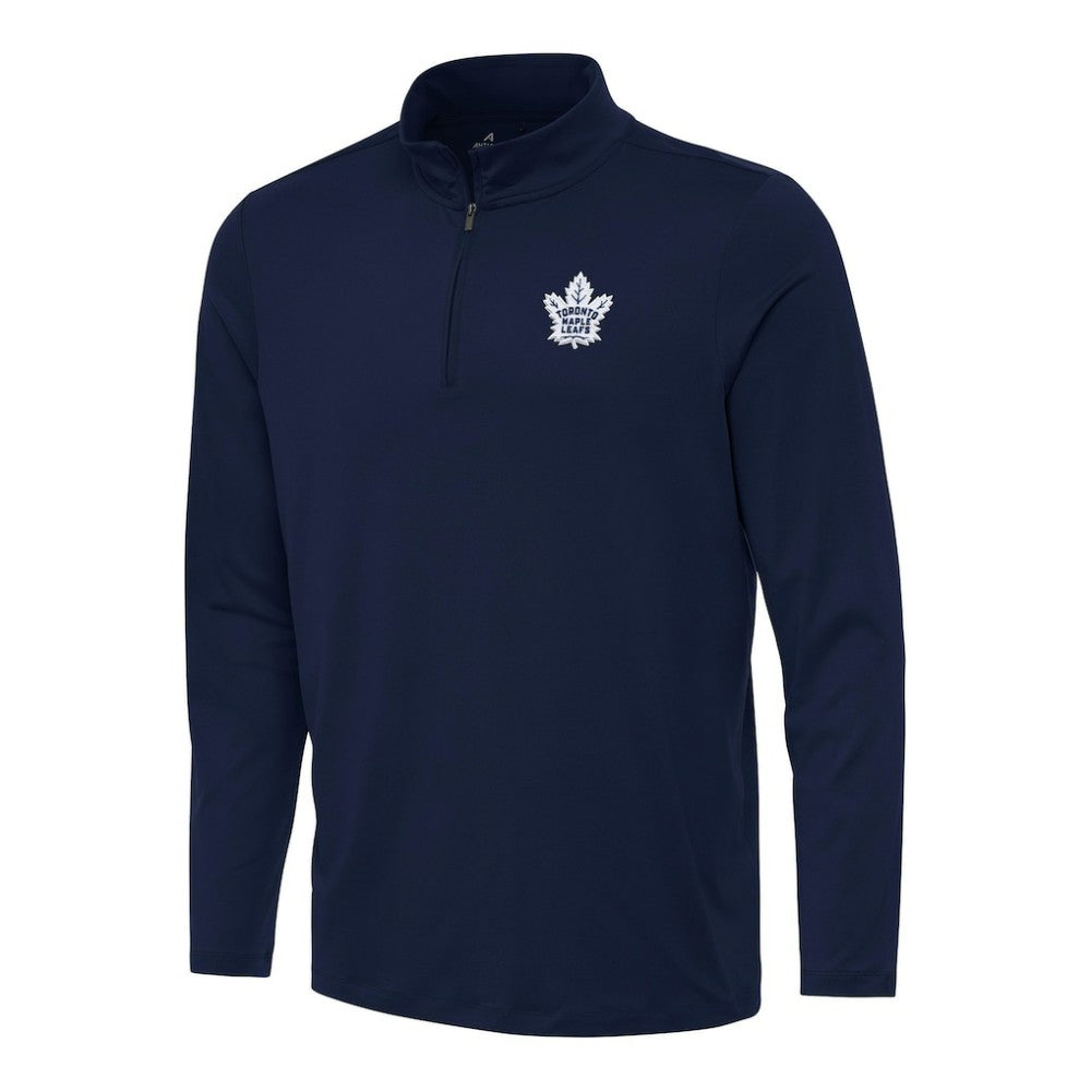 Toronto Maple Leafs Antigua Reprocess Quarter-Zip Top - Navy - NHL 202259626