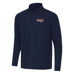 Washington Capitals Antigua Intent Quarter-Zip Top - Navy - NHL 202259842
