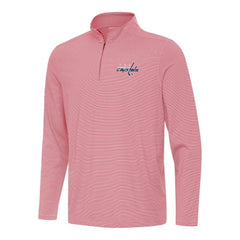 Washington Capitals Antigua Twine Quarter-Zip Top - Red - NHL 202260199