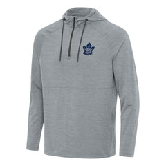 Toronto Maple Leafs Antigua Spikes Quarter-Zip Hoodie - Heather Gray - NHL 202260337