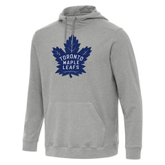 Toronto Maple Leafs Antigua Cloud Pullover Hoodie - Heather Gray - NHL 202260492