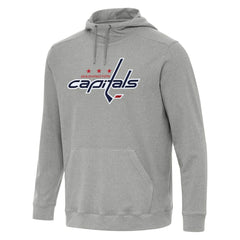 Washington Capitals Antigua Cloud Pullover Hoodie - Heather Gray - NHL 202260508