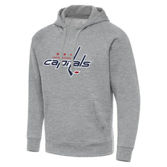 Washington Capitals Antigua Big & Tall Victory Pullover Hoodie - Heather Gray - NHL 202260585