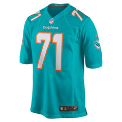 Nike Kion Smith Miami Dolphins Game Jersey Aqua